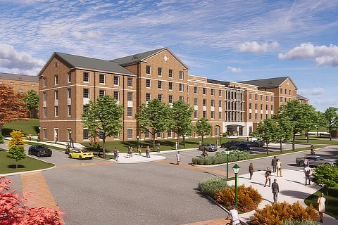 Freshman Residence Hall Render