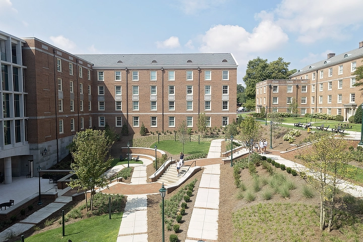 Outside Mann Building