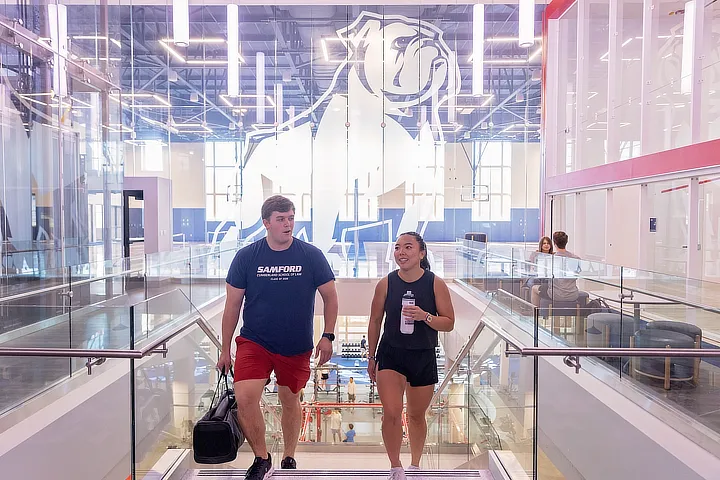 Students in Seibert Hall