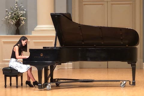 Josephine Performing a Sonata