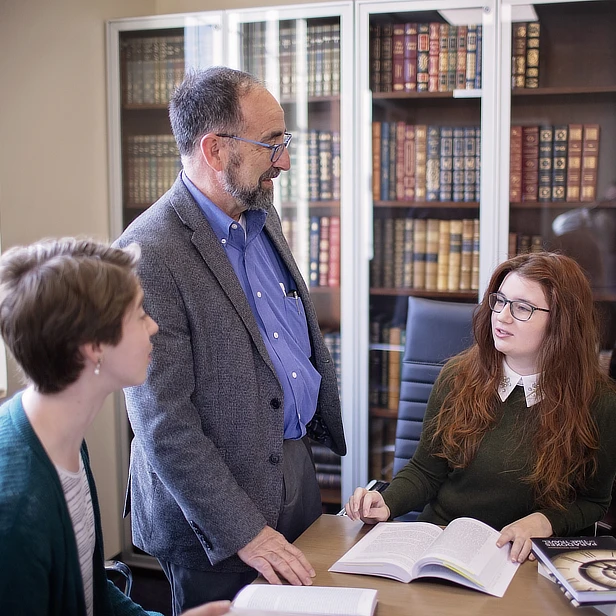 Classics Students and Teacher