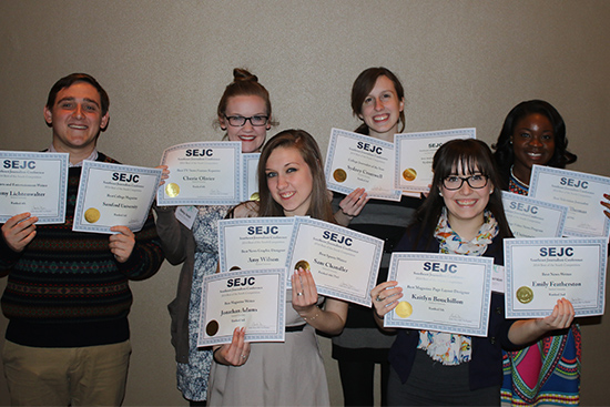 SEJC JMC Awards Students