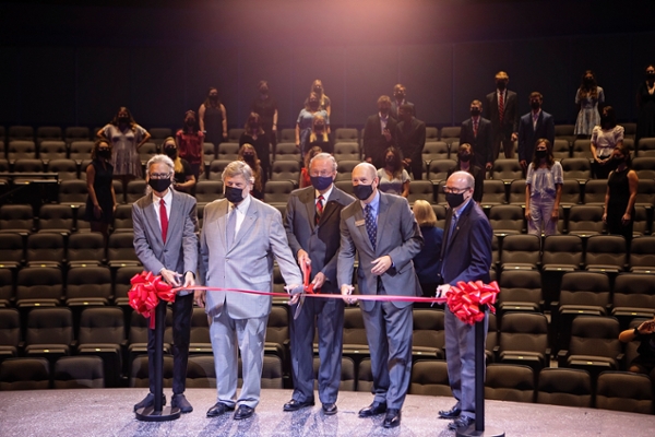 Harrison Theatre Ribbon Cutting