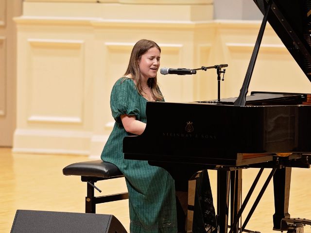 Amelia Kate Thompson Playing Piano