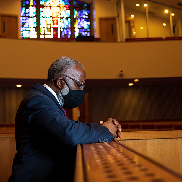 Dr. Sterling Praying