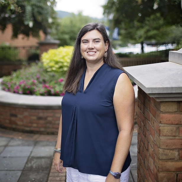 smiling female divinity student