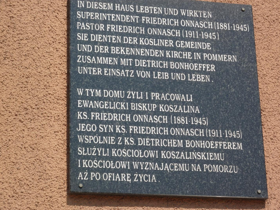 Koszalin Plaque