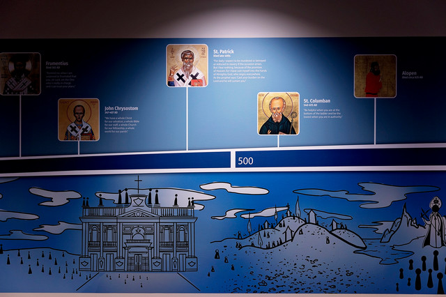 Beeson's Global Center now includes a timeline of salvation for all peoples, tribes, tongues and nations.