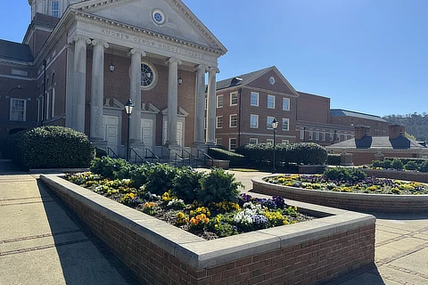 outside of chapel