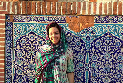 Photo of student Caroline Noland in Pakistan