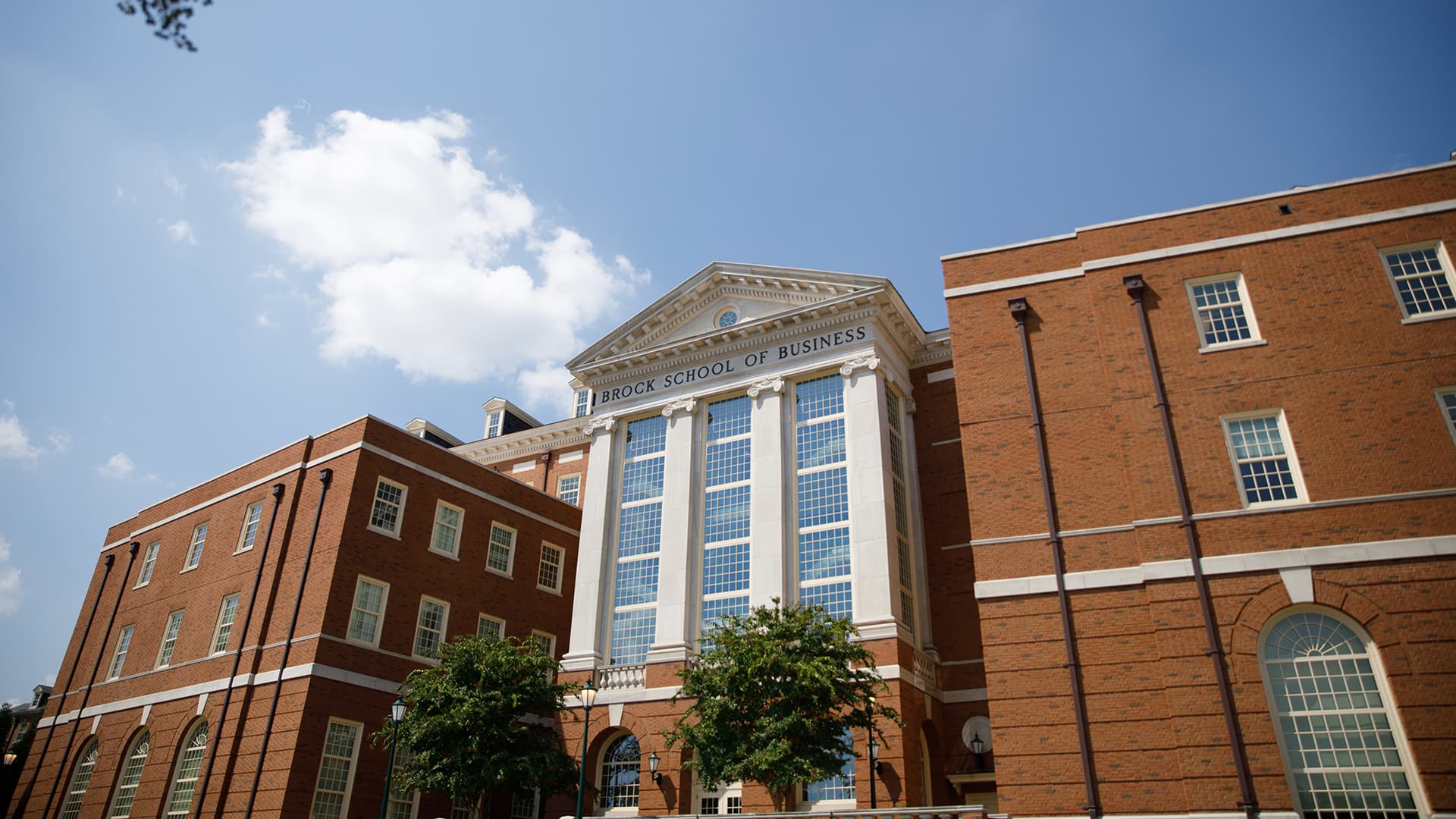 oblique view of Cooney Hall