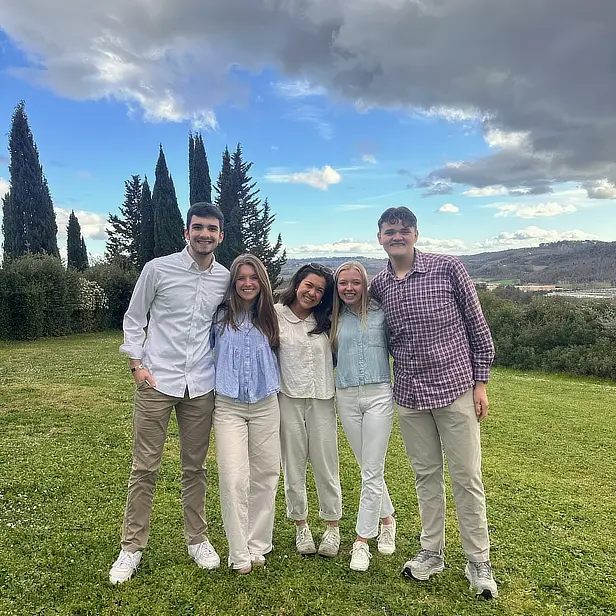 Students on Hillside