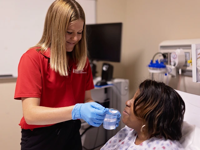 Student in Practical