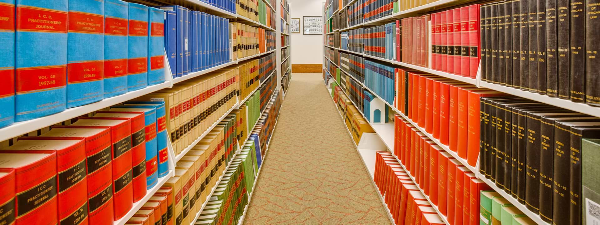 Law Library Shelves