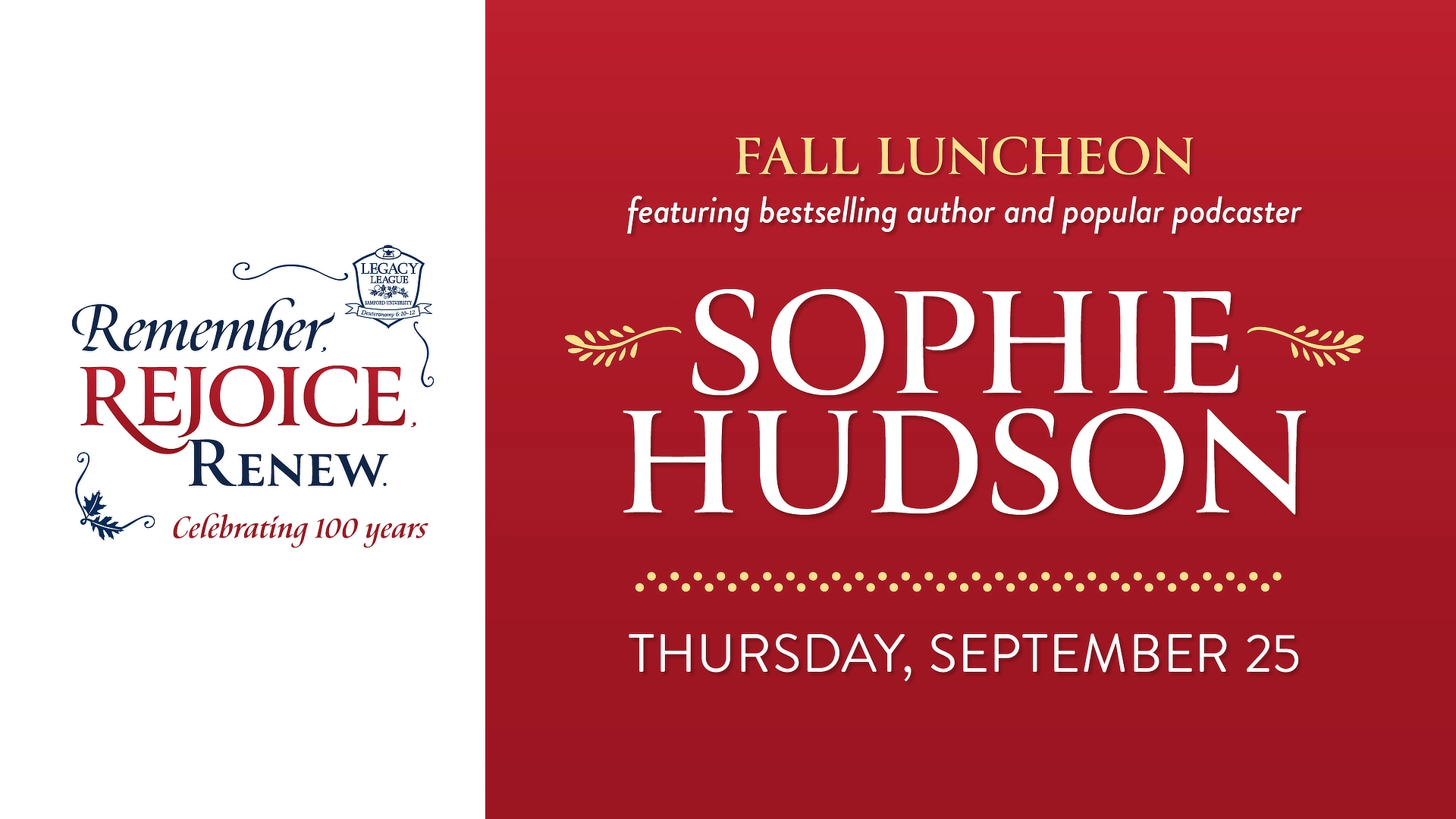 Fall Luncheon 2025