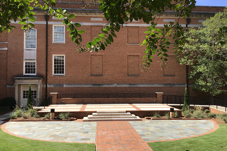 Boren Courtyard stage