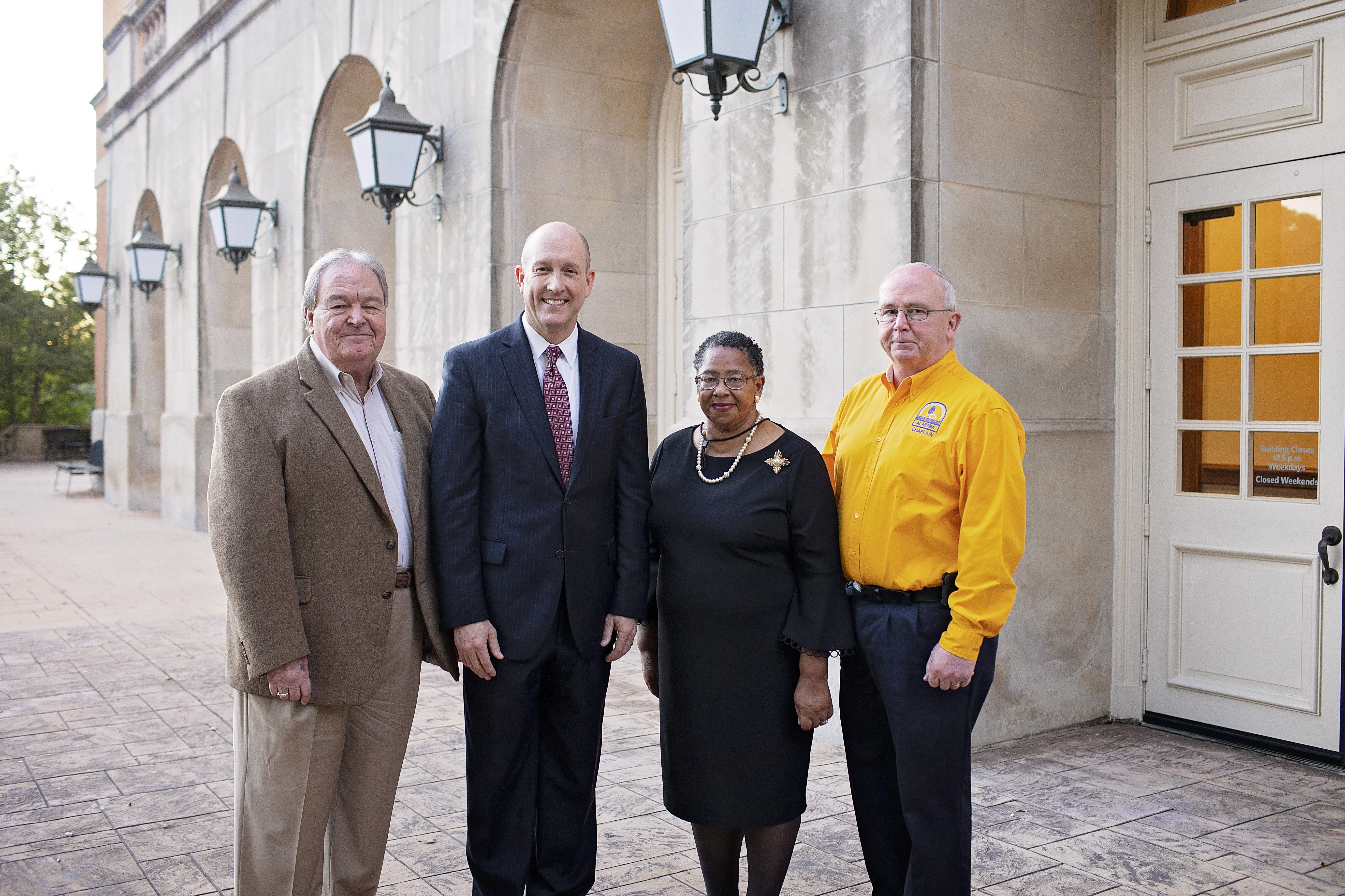 Recipients with President Beck Taylor