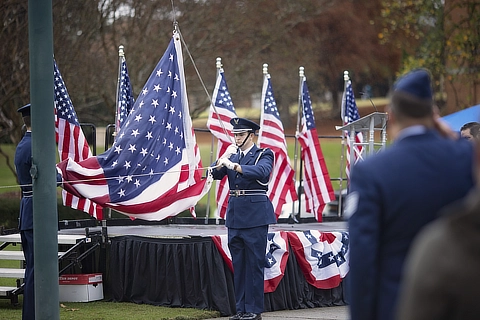 Raising the Flag