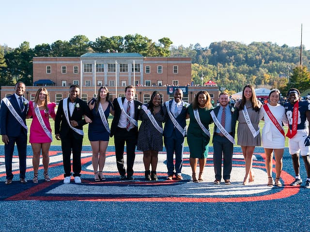 homecoming court SAM FB Citadel  1634