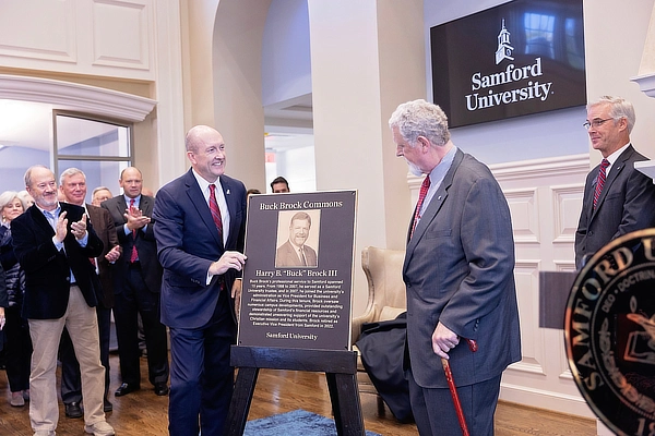 Buck Brock Commons Ceremony