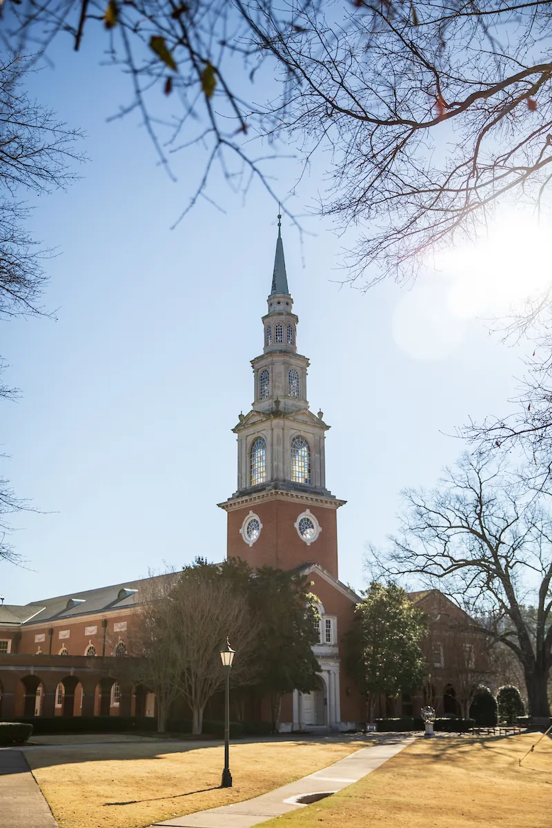 Reid chapel vertical