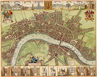 Map of Georgian London