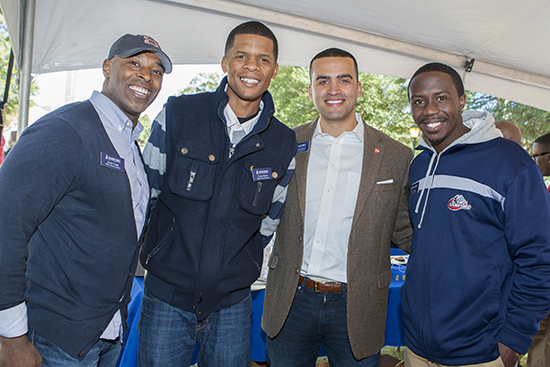 four male alums