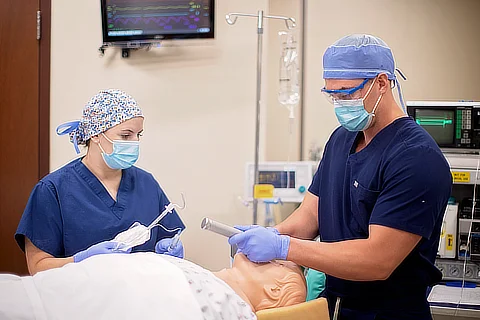 Student Instructor and Patient