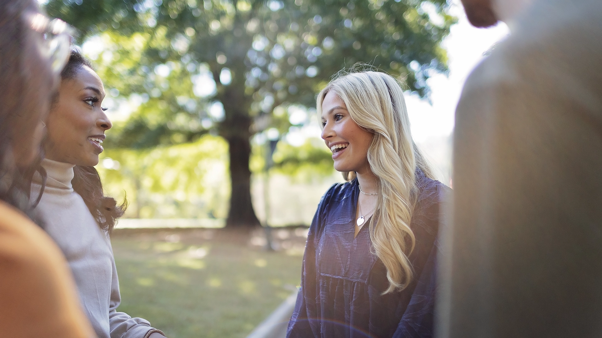 Students Outside Campus
