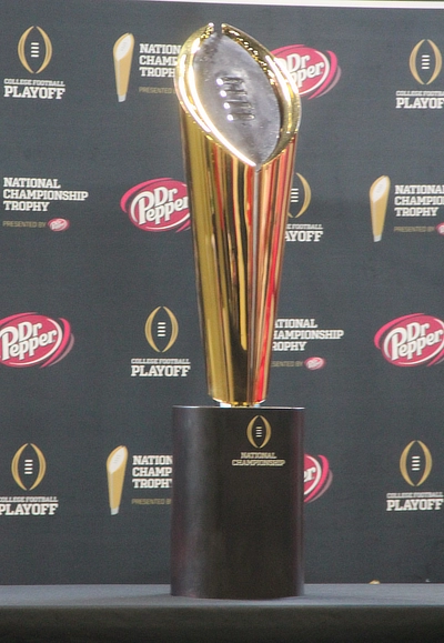 college football trophy