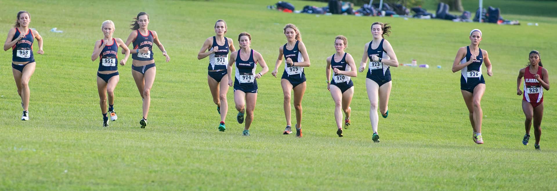 Female Runners Crosscountry Meet