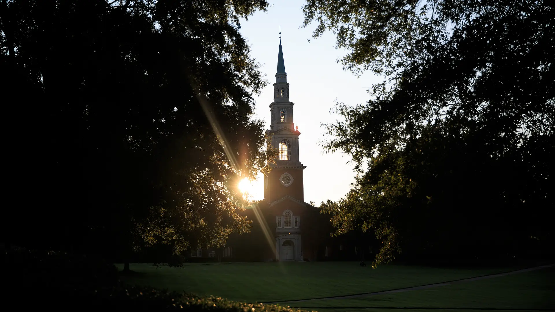 Reid Chapel sunset